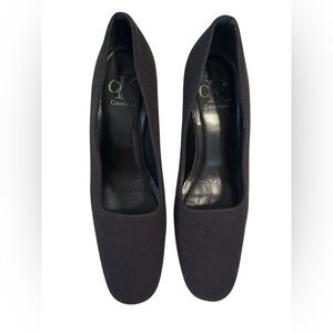 Vintage Calvin Klein Caroline Basset Women's Black Pumps
